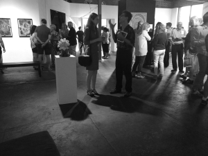 Opening Reception at the Orange County Center Center for Contemporary Art (OCCCA) Art of Stem Cells exhibit. September 6, 2014 